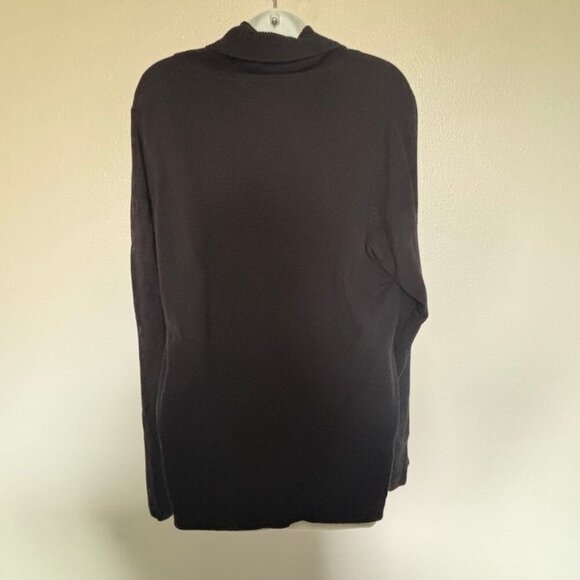 Pre-Loved CATO long sleeve, black, cowl neck sweater - Picture 2 of 3